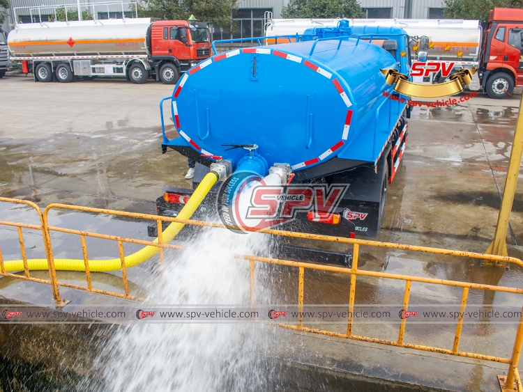 10,000 Litres Sewage Vacuum Truck Dongfeng - Discharge 2 10,000 Litres Sewage Vacuum Truck Dongfeng - Discharge 2